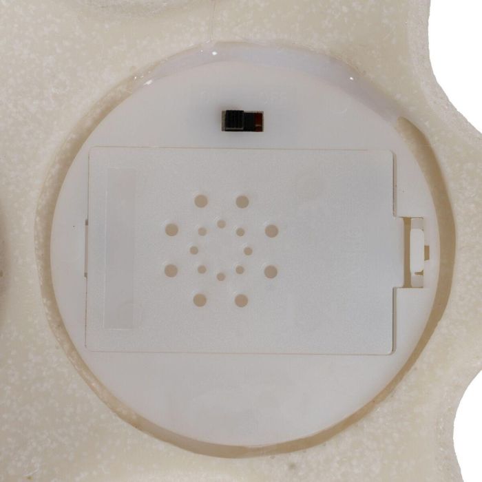 Lámpara de mesa Blanco Resina Piedra Arena 16,7 x 15,5 x 6,5 cm