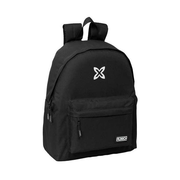 Safta Mochila Munich Basicos Negro 33x42x15 cm 5 Safta Mochila Munich Basicos Negro 33x42x15 cm 5