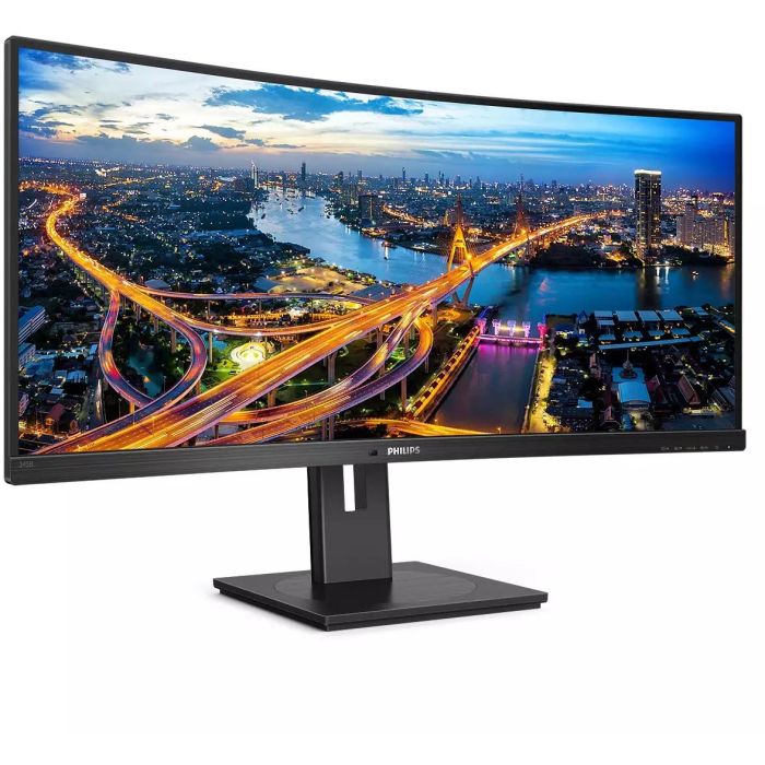 Philips 345B1C Monitor Curvo 34" WQHD (3440x1440) 5ms 21:9 USB-C 2xHDMI DisplayPort VESA Negro 6