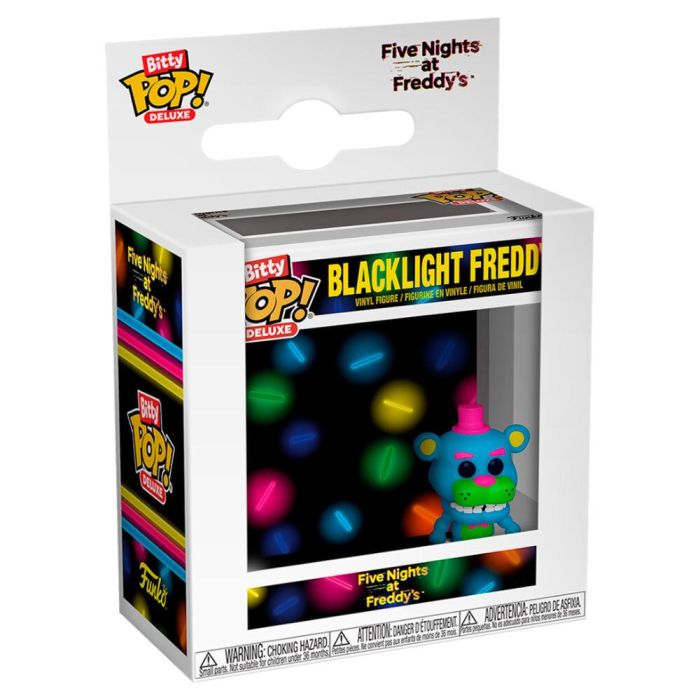 Figura Bitty POP Deluxe Five Night's at Freddy's Blacklight Freddy 1 Figura Bitty POP Deluxe Five Night's at Freddy's Blacklight Freddy 1