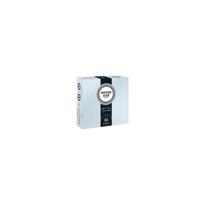 Preservativos Mister Size Pure Fell Extra Fine Ø 5,3 cm Preservativos Mister Size Pure Fell Extra Fine Ø 5,3 cm