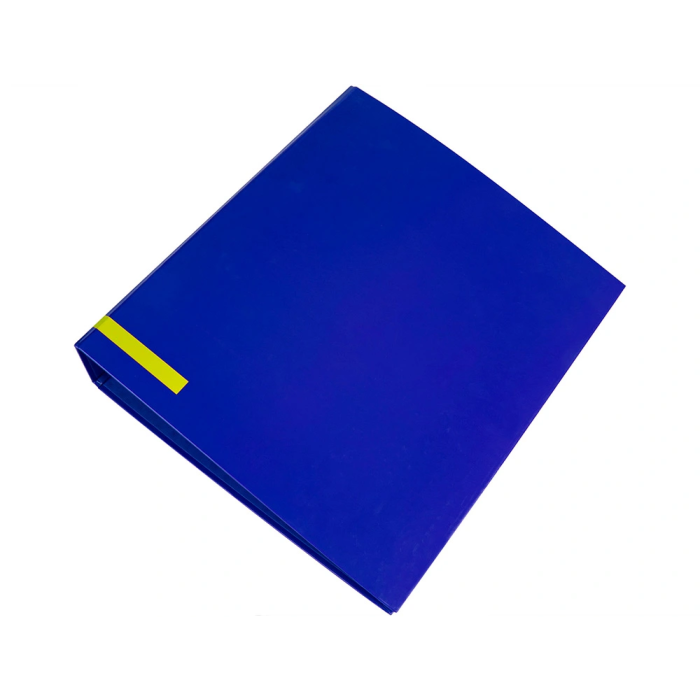 Liderpapel System Archivador de Palanca A4, Lomo 80mm, Compresor Metálico, Azul 2