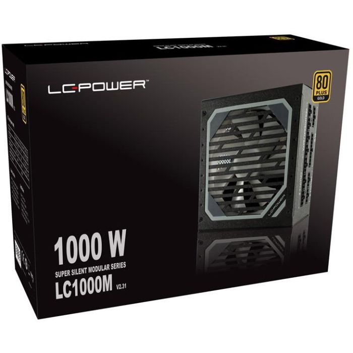 1000W LC Power LC1000M V2.31 | 80+ Gold Kabelmanagement 6 1000W LC Power LC1000M V2.31 | 80+ Gold Kabelmanagement 6