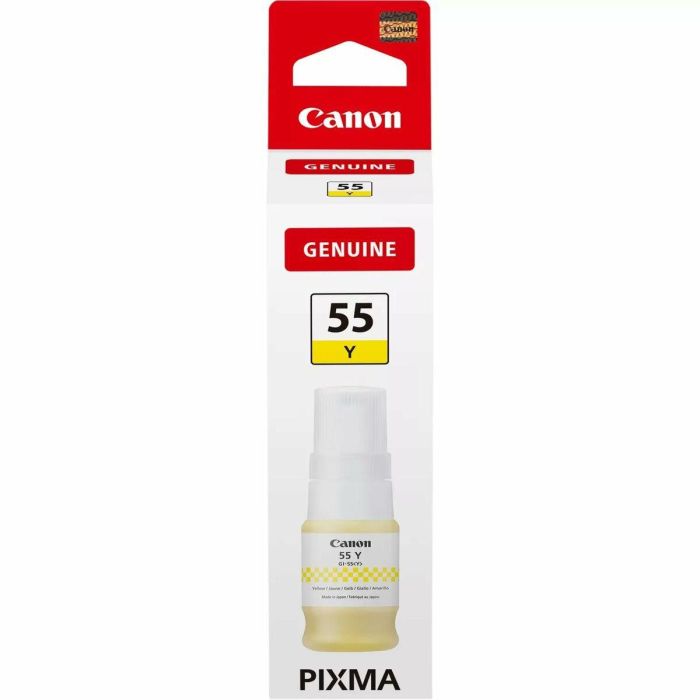 Canon Bote Tinta Amarillo Pixma Maxify Gx 1050-2050 - Gi 55Y 5 Canon Bote Tinta Amarillo Pixma Maxify Gx 1050-2050 - Gi 55Y 5