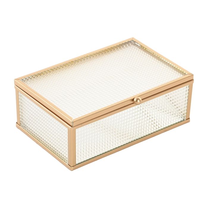 Joyero Glam DKD Home Decor Dorado 11 x 5.5 x 15 cm 0 Joyero Glam DKD Home Decor Dorado 11 x 5.5 x 15 cm 0
