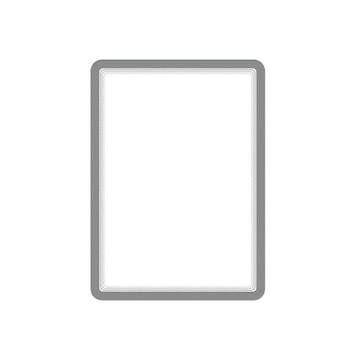 Funda Porta Carteles Tarifold Magneto Solo A3 Vertical/Horizontal Plata Pack De 2