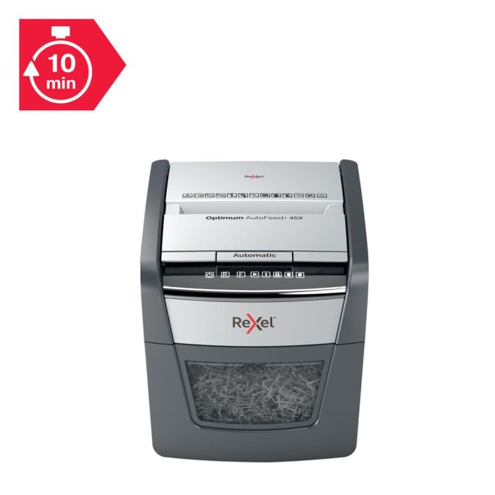 Trituradora de Papel Rexel Optimum AutoFeed 45X 20 L 4