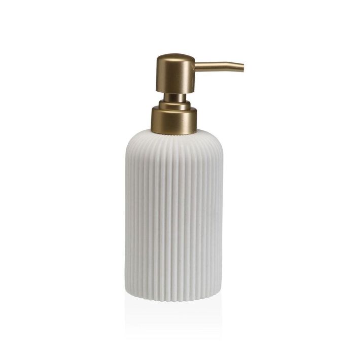 Dispensador de Jabón Versa Tahoe Blanco Resina 7 x 17,5 x 7 cm 0 Dispensador de Jabón Versa Tahoe Blanco Resina 7 x 17,5 x 7 cm 0