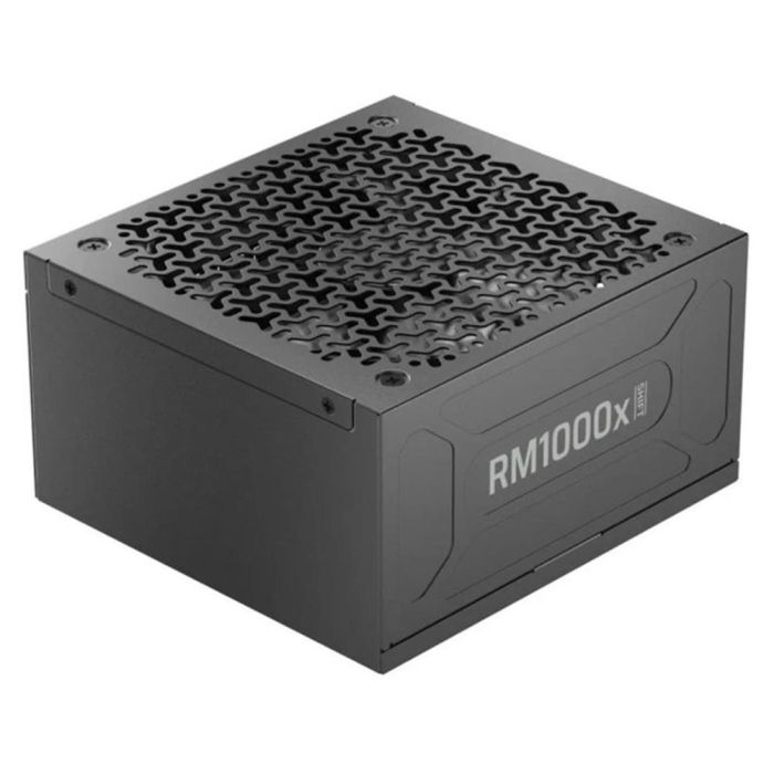 Corsair RM1000x - Fuente de Alimentación ATX 1000W 80 PLUS Gold, Totalmente Modular, Ventilador de 140 mm, Compatible con ATX 3.1 y PCIe 12VHPWR Corsair RM1000x - Fuente de Alimentación ATX 1000W 80 PLUS Gold, Totalmente Modular, Ventilador de 140 mm, Compatible con ATX 3.1 y PCIe 12VHPWR