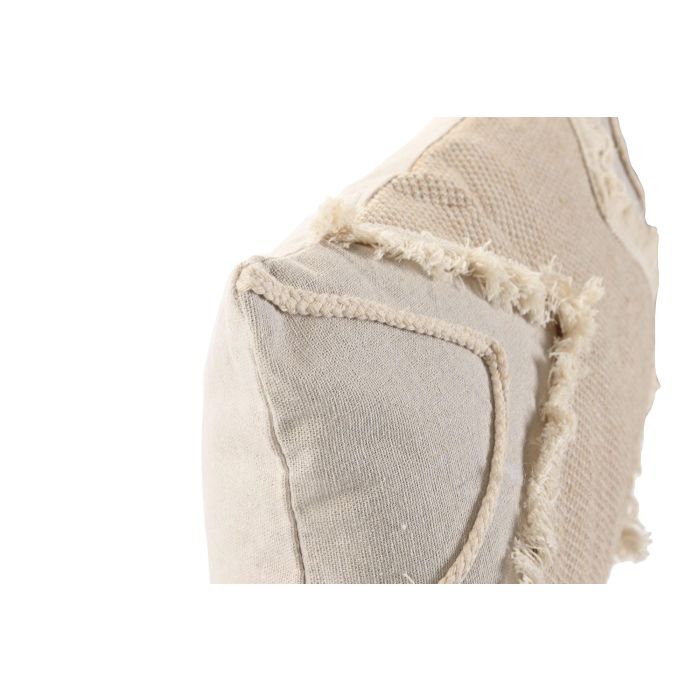 Cojin Boho DKD Home Decor Beige Natural 50 x 30 cm (2 Unidades) 1 Cojin Boho DKD Home Decor Beige Natural 50 x 30 cm (2 Unidades) 1