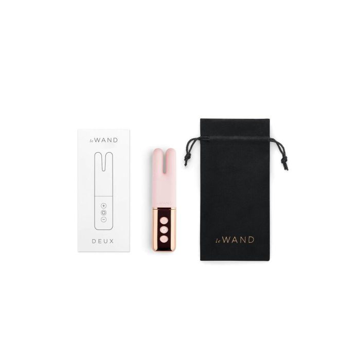 Vibrador Le Wand Deux Twin Motor Rosa 7 Vibrador Le Wand Deux Twin Motor Rosa 7