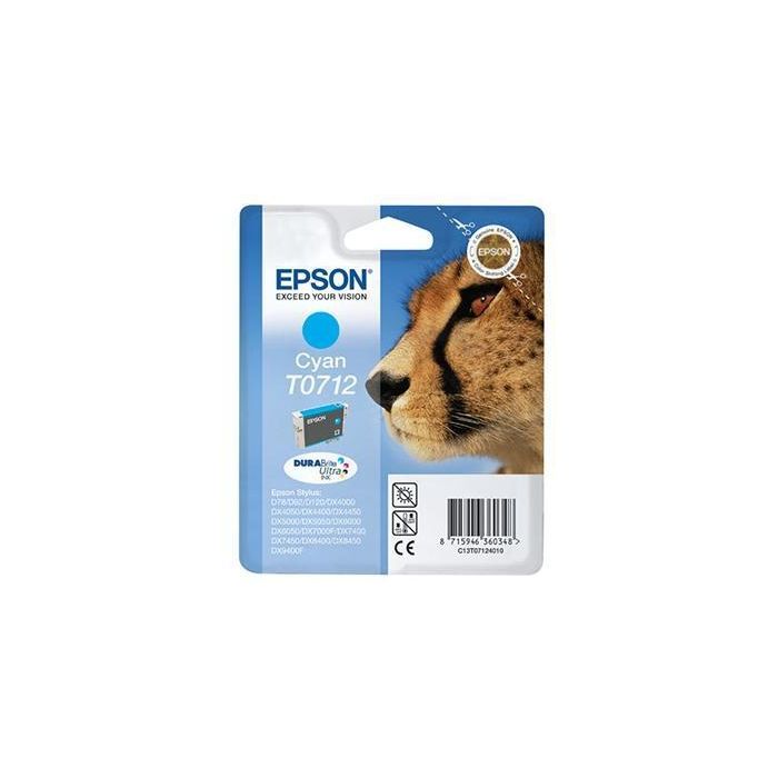 Epson Stylus D-78-92-120-Dx-4000-5000-6000-7000F Tinta Cian 5.5 ML