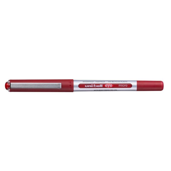 Rotulador Uni-Ball Roller Ub-150E Micro Eye Rojo 0,5 mm 12 unidades 1