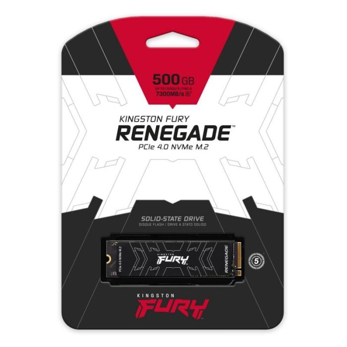 Disco SSD Kingston FURY Renegade 500GB/ M.2 2280 PCIe 4.0/ Con Difusor Térmico 2 Disco SSD Kingston FURY Renegade 500GB/ M.2 2280 PCIe 4.0/ Con Difusor Térmico 2