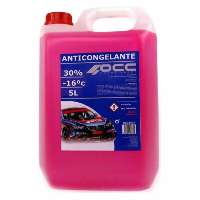 OCC Motorsport OCC3539 Anticongelante Rosa 30% -16°C 5 Litros OCC Motorsport OCC3539 Anticongelante Rosa 30% -16°C 5 Litros
