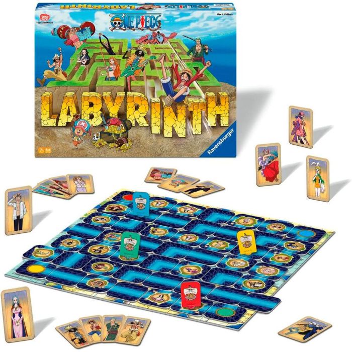 Ravensburger RAV00022887 - Juego de Mesa Clásico Laberinto de One Piece, Rompecabezas para Niños y Familias, Edades 7+, Mixto 1 Ravensburger RAV00022887 - Juego de Mesa Clásico Laberinto de One Piece, Rompecabezas para Niños y Familias, Edades 7+, Mixto 1