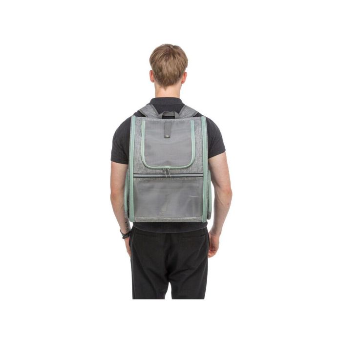 Mochila para Mascotas Trixie Gris claro 39 × 43 × 27 cm 8 Mochila para Mascotas Trixie Gris claro 39 × 43 × 27 cm 8