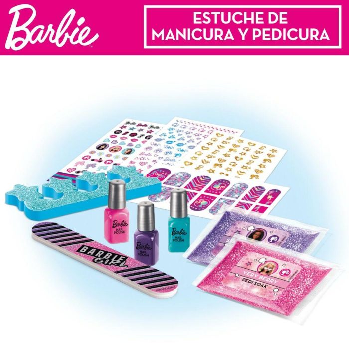 Estuche de manicura y pedicura barbie con muchos accesorios 5 Estuche de manicura y pedicura barbie con muchos accesorios 5
