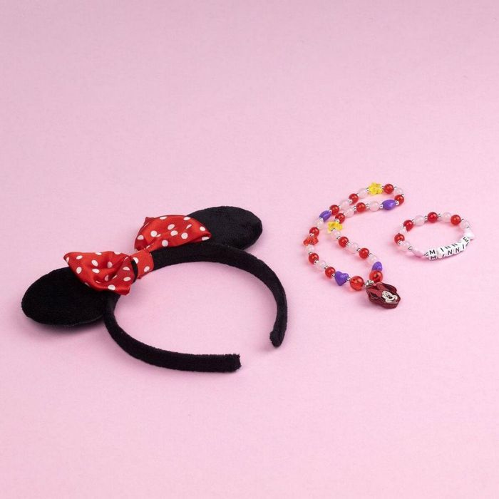 Conjunto 4 piezas bisutería minnie 12.5 x 15.0 x 1.0 cm 3 Conjunto 4 piezas bisutería minnie 12.5 x 15.0 x 1.0 cm 3