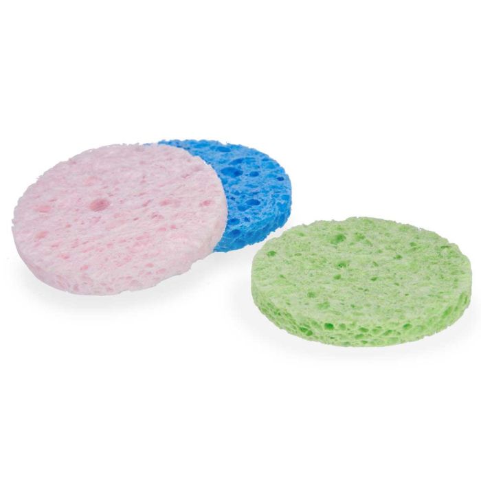 Set 3 Esponjas Desmaquillantes Surtidos Colores Berilo 23X1CM (38 Unidades) 1 Set 3 Esponjas Desmaquillantes Surtidos Colores Berilo 23X1CM (38 Unidades) 1