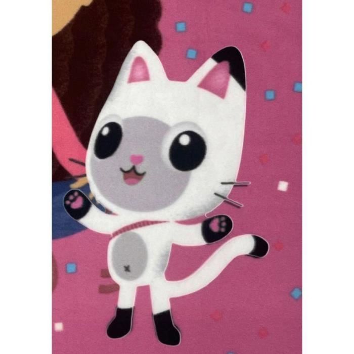 Gabby'S Dollhouse AUC1718139472903 Manta de Gabby y la Casa Mágica, 100 x 140 cm 2 Gabby'S Dollhouse AUC1718139472903 Manta de Gabby y la Casa Mágica, 100 x 140 cm 2