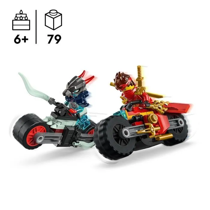 Lego NINJAGO 71838 Kai y la Carrera de Motos - Set de construcción para niños de 6 años en adelante 1
