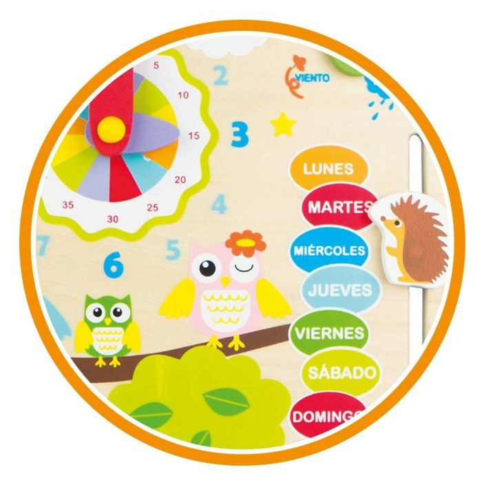 Juego Educativo Woomax Búhos 30 x 3 x 30 cm (6 Unidades) 3 Juego Educativo Woomax Búhos 30 x 3 x 30 cm (6 Unidades) 3