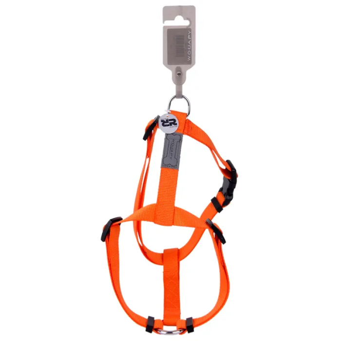 Wouapy Arnés Basic Line Naranja 15 mm-43-65 cm