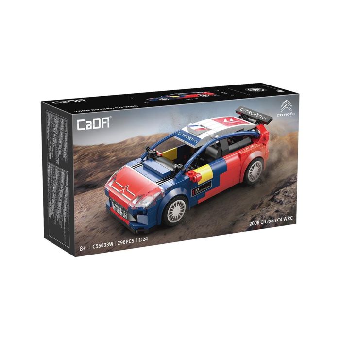 Deqube Citroën C4 WRC 2008 C55033W - Maqueta Coche de Rally a Escala 1:24 - 296 Piezas Licencia Oficial 4 Deqube Citroën C4 WRC 2008 C55033W - Maqueta Coche de Rally a Escala 1:24 - 296 Piezas Licencia Oficial 4