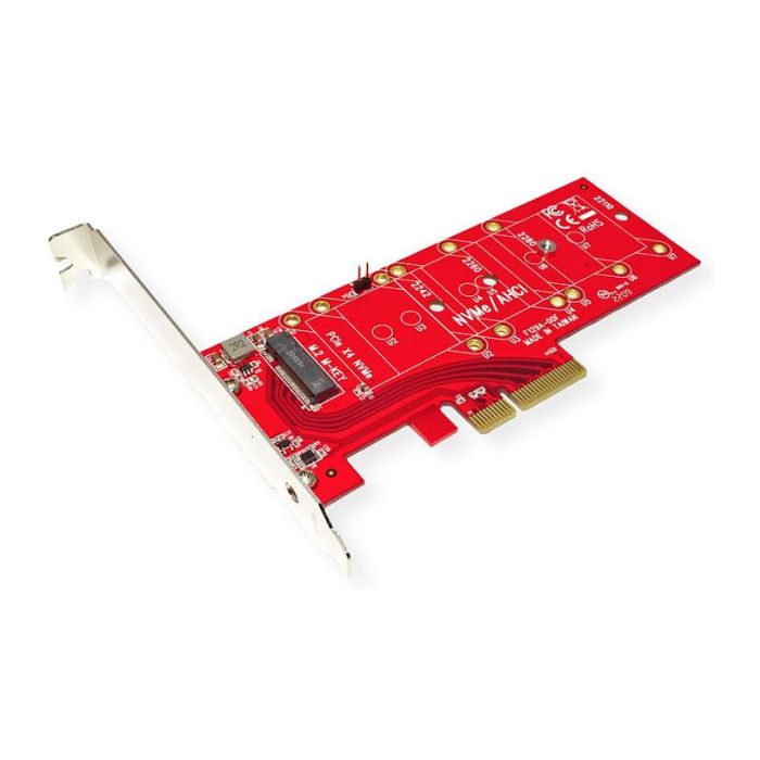 ROLINE Adaptador de Host PCIe 4.0 x4 para SSD NVMe M.2 110mm, Interno, 3.3V 5A 1