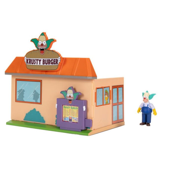 Playset Burger Krusty Los Simpsons 3 Playset Burger Krusty Los Simpsons 3