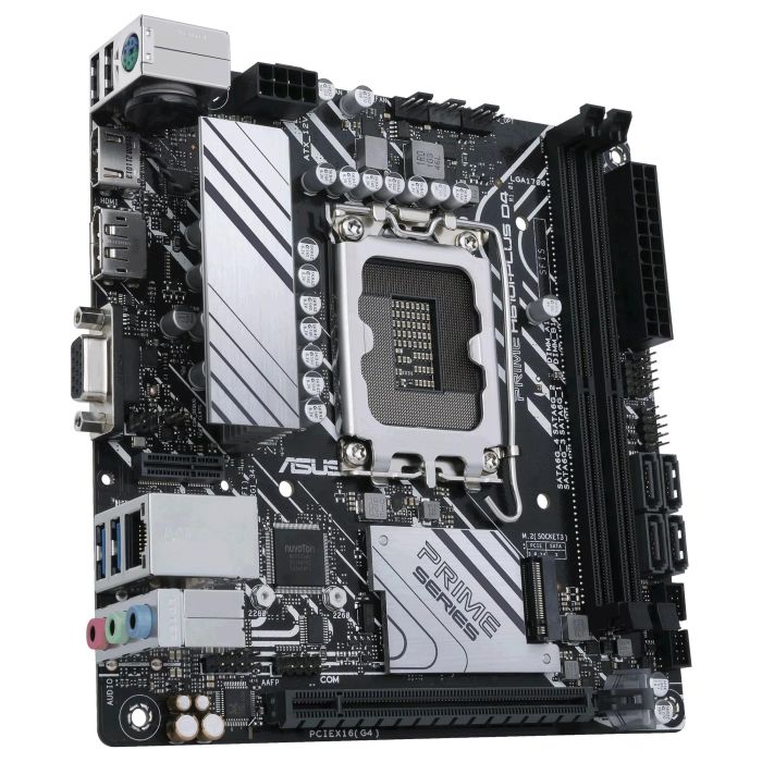 ASUS PRIME H610I-PLUS D4-CSM Placa Base para Intel LGA 1700, DDR4, Formato mITX, HDMI, DisplayPort, VGA 3