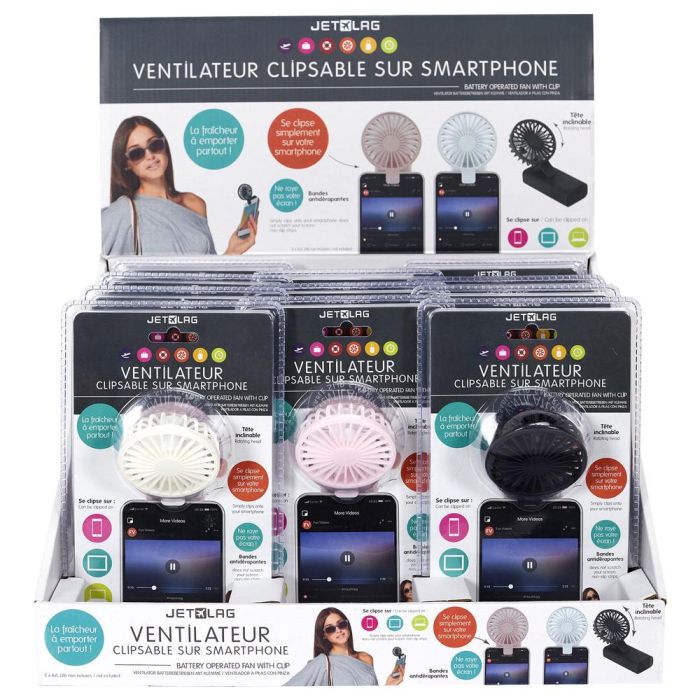Ventilador A Pilas Smartphone Jet Lag 3 Ventilador A Pilas Smartphone Jet Lag 3