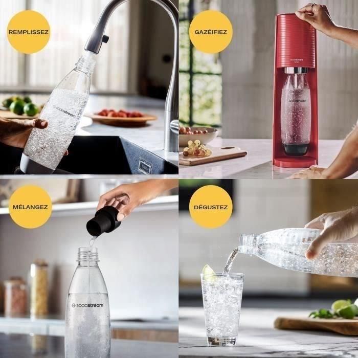 Máquina de soda - Sodastream - Rojo 5 Máquina de soda - Sodastream - Rojo 5