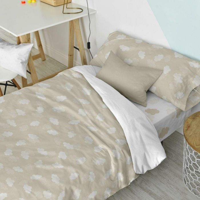 Juego de funda nórdica HappyFriday Basic Kids Beige Cama de 105 2 Piezas 5 Juego de funda nórdica HappyFriday Basic Kids Beige Cama de 105 2 Piezas 5