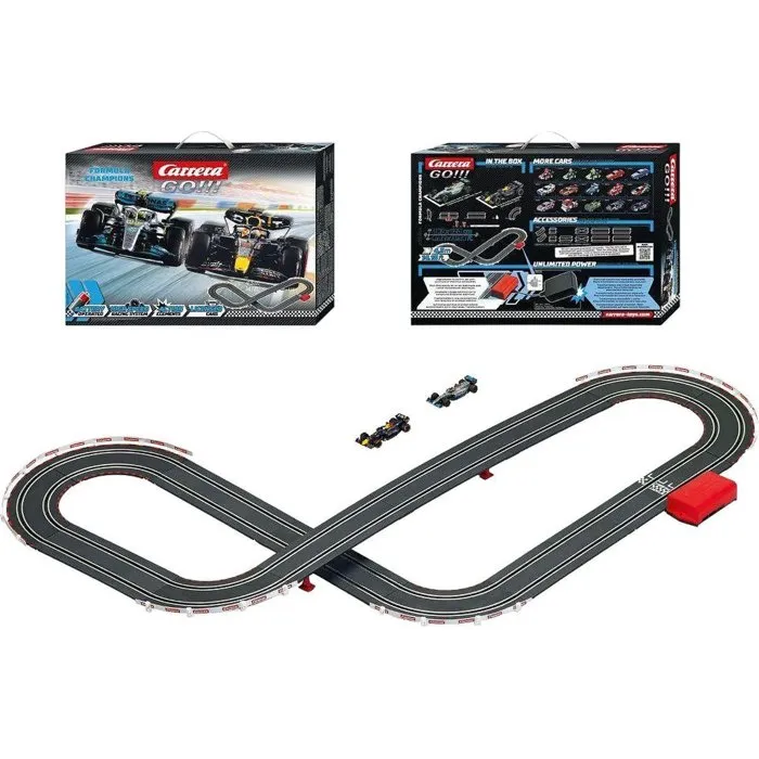 Carrera Carrera Go Pista de Carreras de Fórmula Campeones 6,3 m Coches 1/43 desde 6 años CAR4007486635180 2