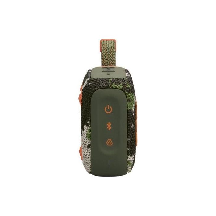 JBL JBLGO4SQUAD Altavoz Bluetooth Go 4 Ultraportátil Sonido Pro, IP67 Resistente al Agua y Polvo, 7 Horas Batería, Camuflaje 4