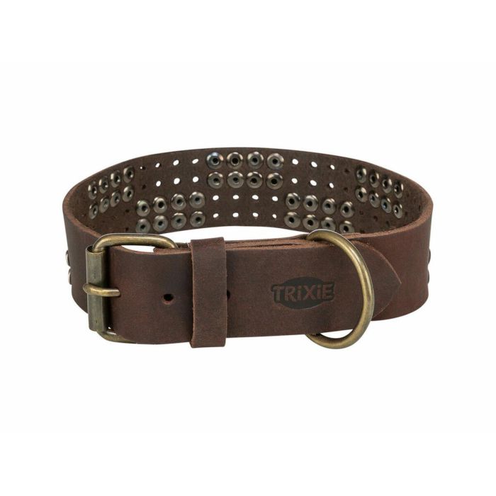 Collar para Perro Trixie Rustic Marrón oscuro L 0 Collar para Perro Trixie Rustic Marrón oscuro L 0