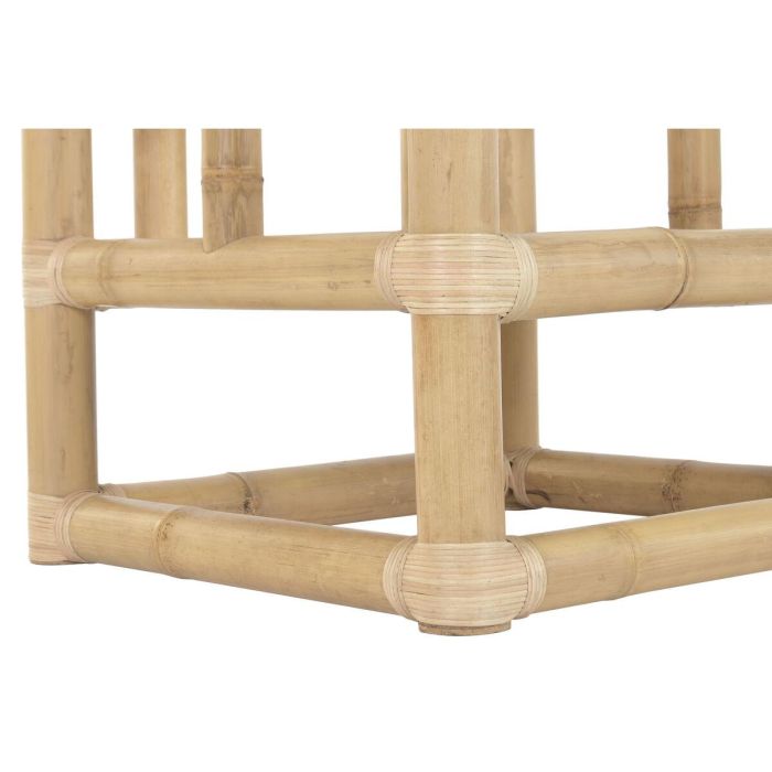 DKD Home Decor Sofá Tropical de Bambú y Ratán, Set de 4 Piezas, 135 cm Ancho x 70 cm Largo x 80 cm Alto 10