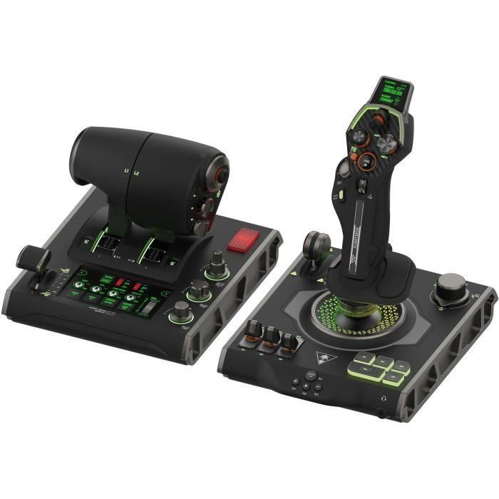 Sistema de simulación premium HOTAS - TURTLE BEACH - VelocityOne Flightdeck - Para PC con Windows 10 y 11