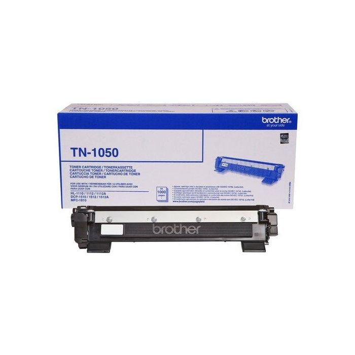 Toner Brother Tn-1050 Dcp-7055/1510/1512, Hl-1110/1112 Negro (1.000 Pág.)