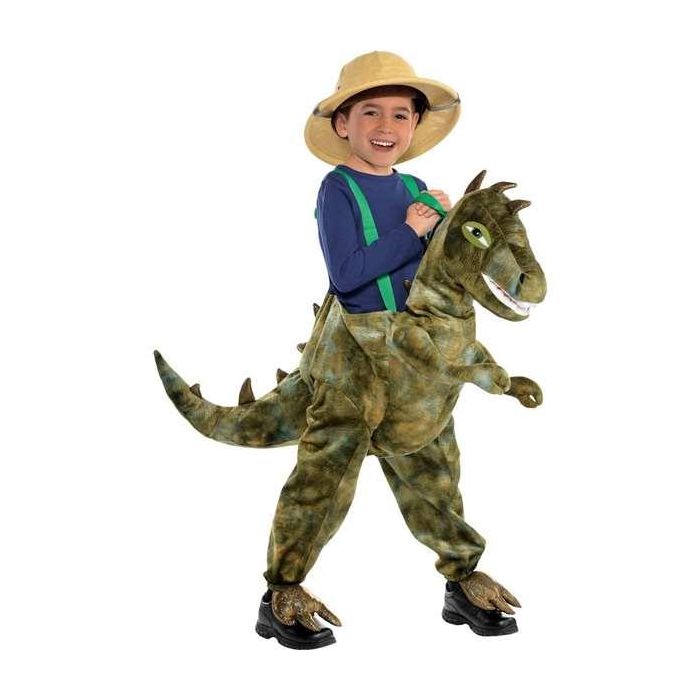 Liragram Disfraz Dinosaurio para Niño con Tirantes, Luz y Sonido – Verde, Talla 4 a 6 Años (Edad Recomendada: 3+) 0 Liragram Disfraz Dinosaurio para Niño con Tirantes, Luz y Sonido – Verde, Talla 4 a 6 Años (Edad Recomendada: 3+) 0