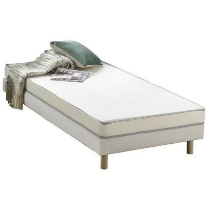 Colchón de espuma 90 x 200 - Comodidad firme - Grosor 12 cm - Entregado enrollado - DEKO DREAM Kietoa 3 Colchón de espuma 90 x 200 - Comodidad firme - Grosor 12 cm - Entregado enrollado - DEKO DREAM Kietoa 3