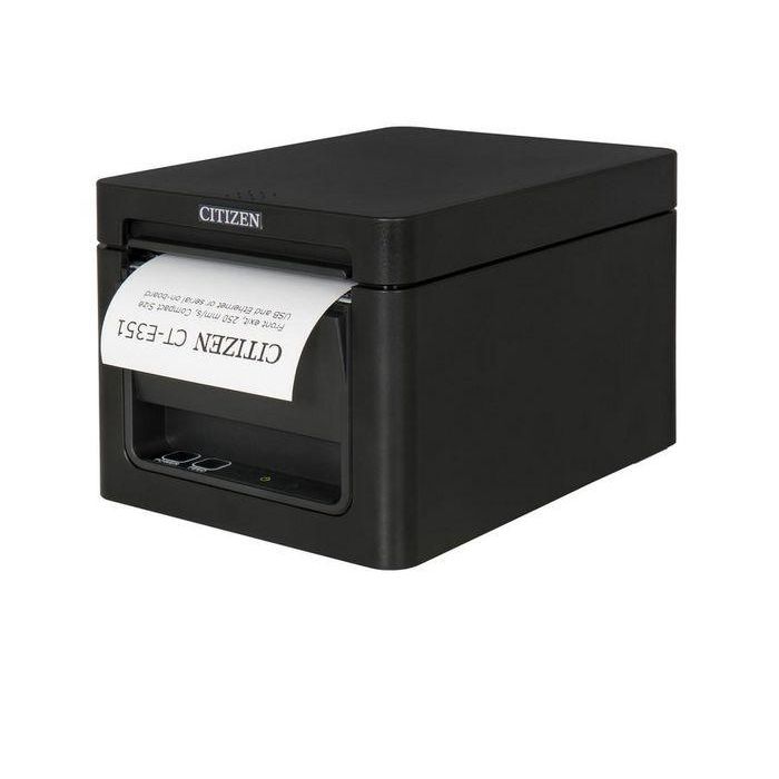 Citizen CT-E351 Impresora POS, USB + LAN, 58 - 80mm, 250 mm/s, 203 dpi, Front Exit Printing 4