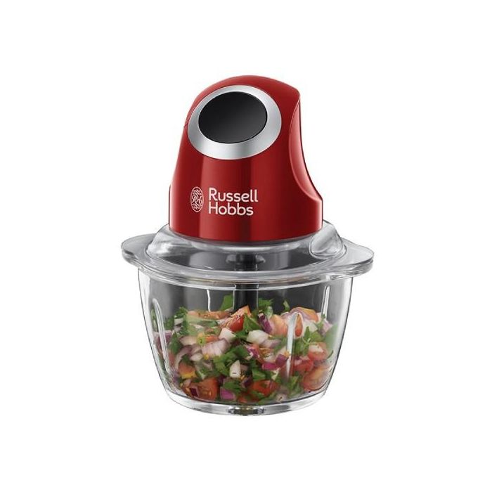 Russell Hobbs 24660-56 Mini Picadora Desire 200W con Bol de Cristal 500ml 0 Russell Hobbs 24660-56 Mini Picadora Desire 200W con Bol de Cristal 500ml 0