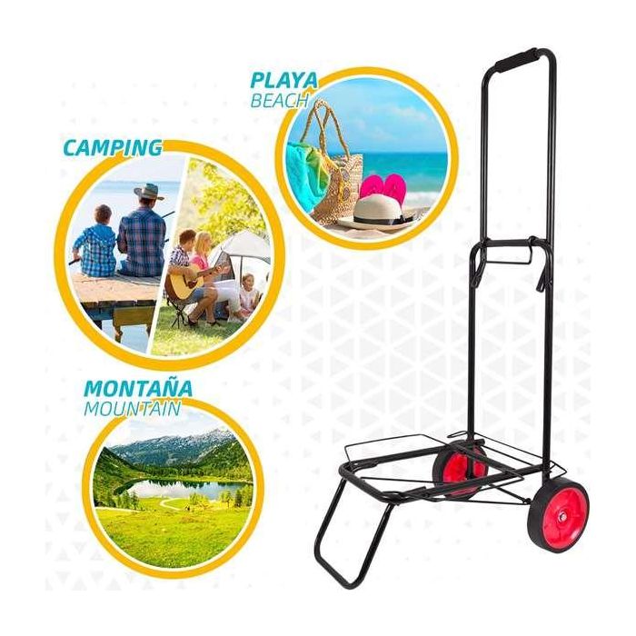 Color Baby Carro Arrastre Multiuso Playa 50 kg 35x14x61 cm 8