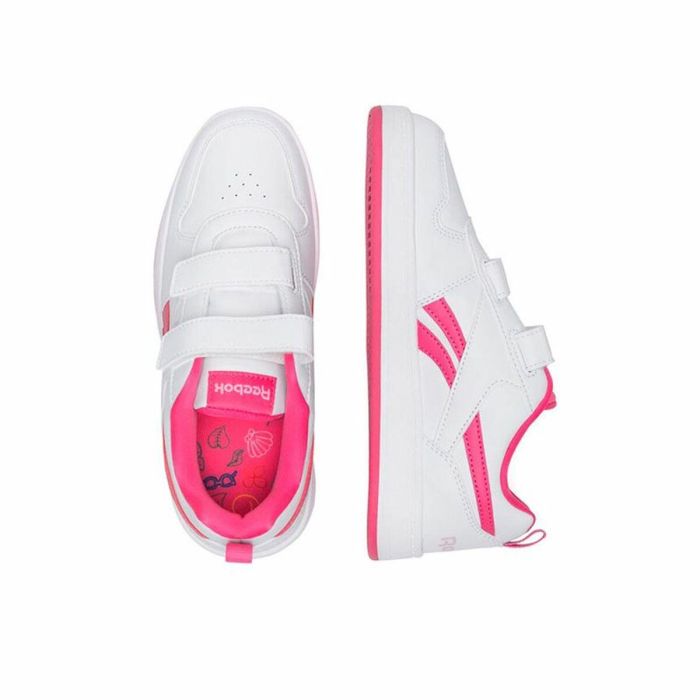 Zapatillas Deportivas Infantiles Reebok Royal Prime 2.0 2V Blanco Rosa Fucsia 3