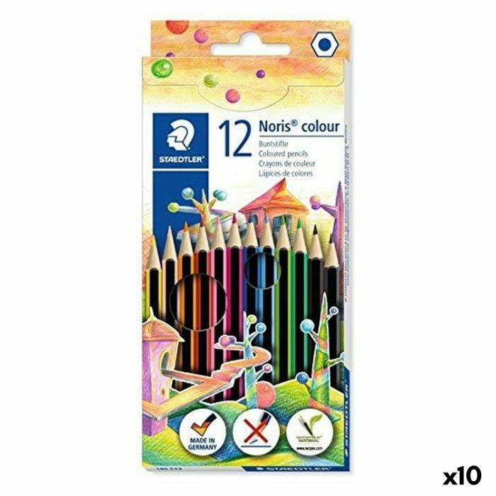 Set de Lápices Staedtler Noris Colour Wopex Multicolor (10 Unidades) 0 Set de Lápices Staedtler Noris Colour Wopex Multicolor (10 Unidades) 0