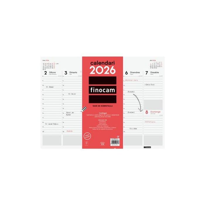 Calendari (2026) Catalan Finocam Vade S/V 420X310