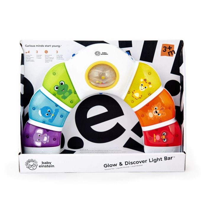 Arco de Actividades para Bebés Baby Einstein Glow & Discover Light Bar Multicolor 1 Arco de Actividades para Bebés Baby Einstein Glow & Discover Light Bar Multicolor 1